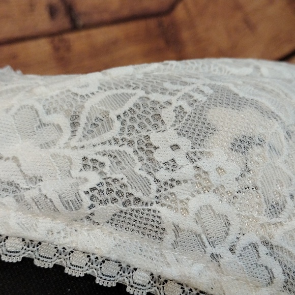 White Evening Dress Night Gown - Picture 4 of 14